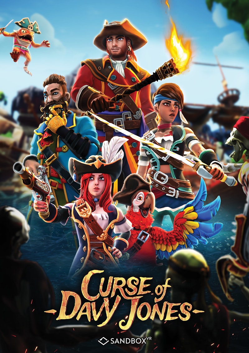 Curse of Davey Jones Board Game Ship Shape Games Pirate Treasure RARE New  Sealed